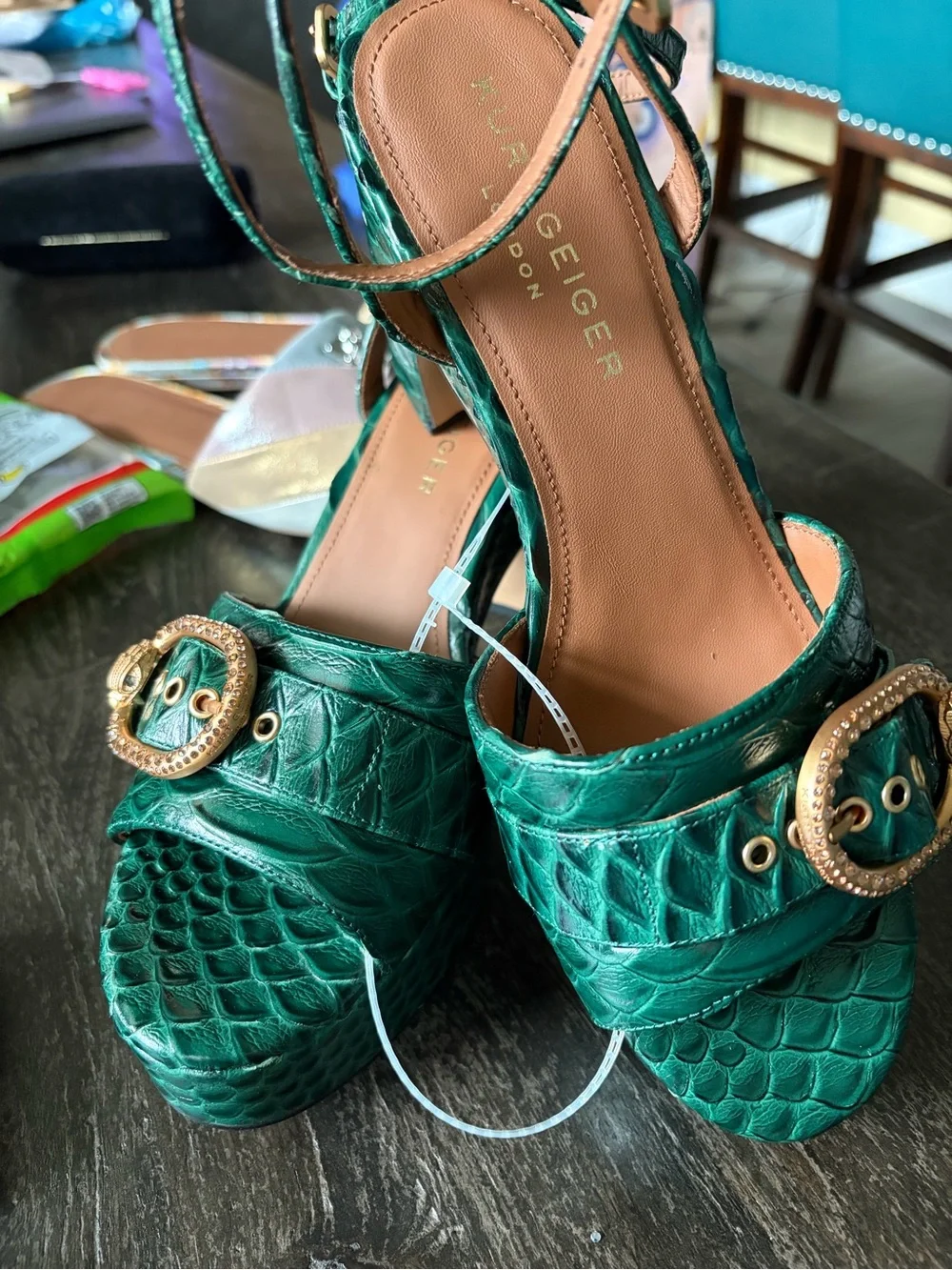 Kurt Geiger London Greenwich platform sandals - Picture 6 of 10